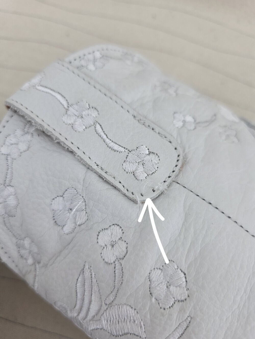 Dingo Womens Western Sweetheart Embroidered Bootie White Boots DI2183 Size 7.5 - Picture 11 of 16